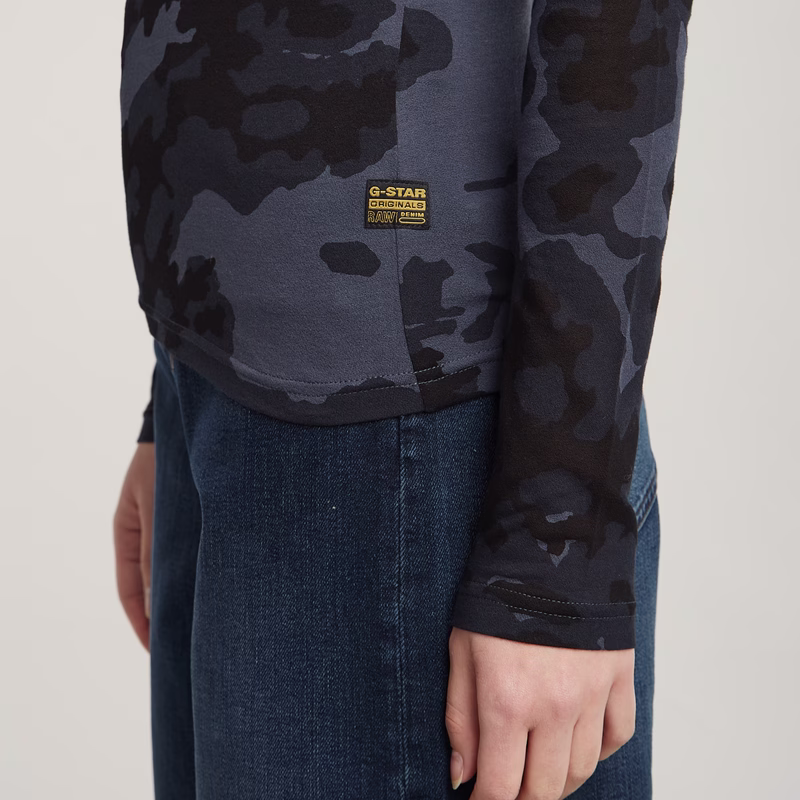 Allover Print Slim T-Shirt