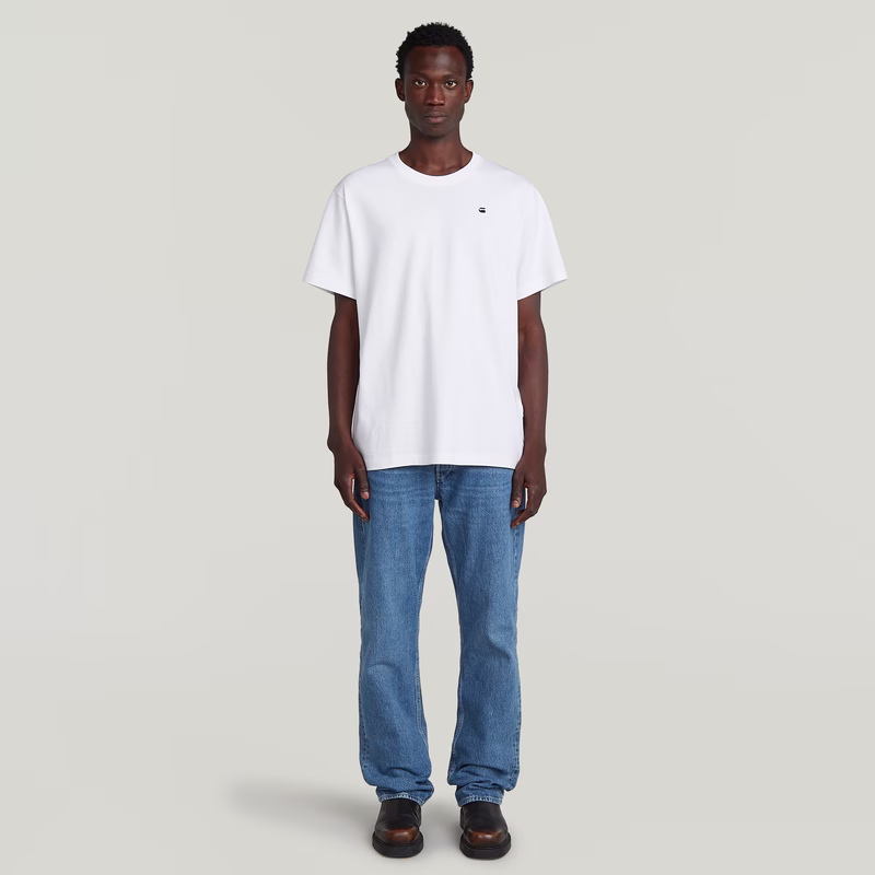 Back Photo Print Loose T-Shirt