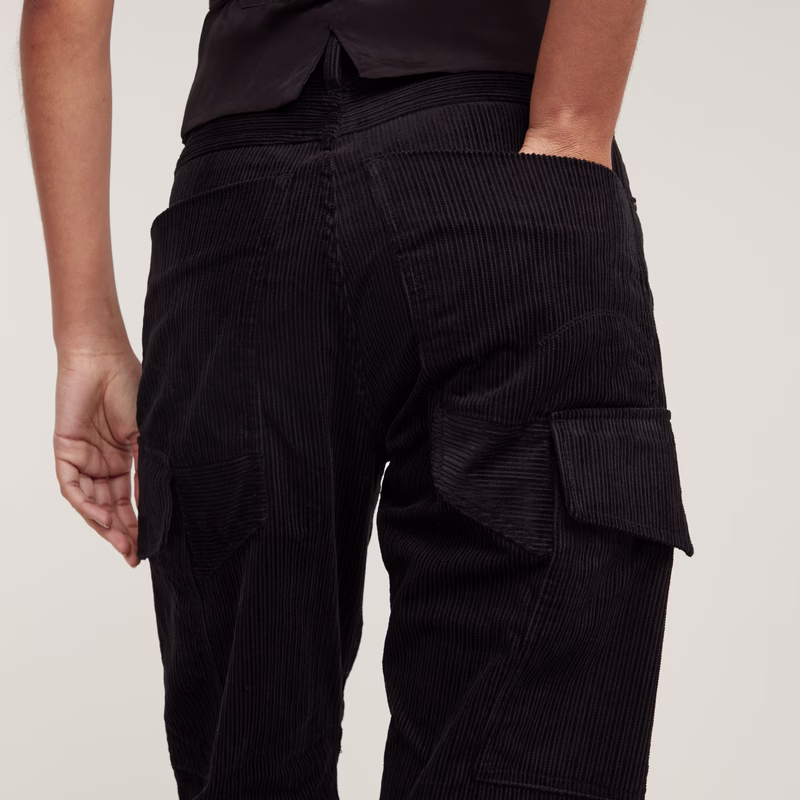 Cargo Pants Cord 3D Boyfriend