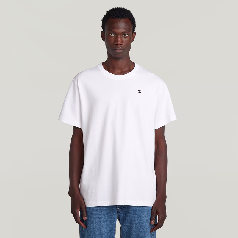 Back Photo Print Loose T-Shirt