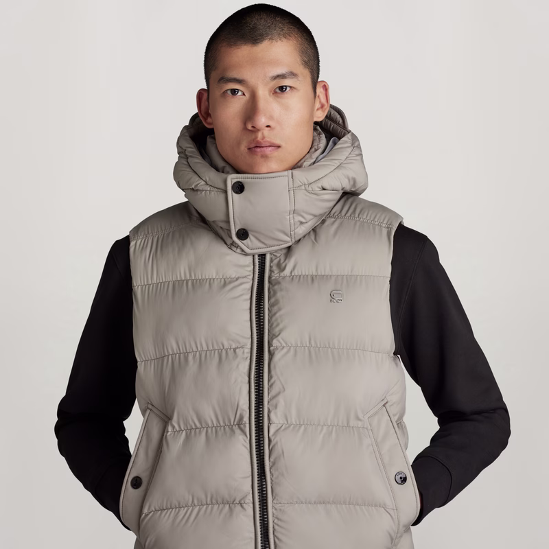 G-Whistler Padded Hooded Vest