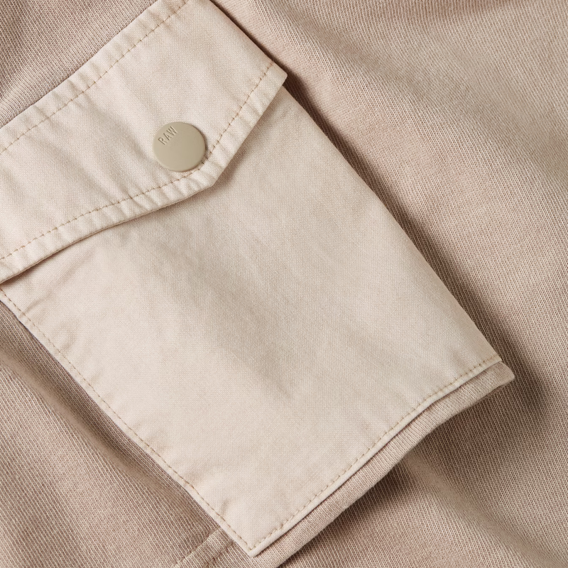 Washed Mix Boxy Cropped T-Shirt