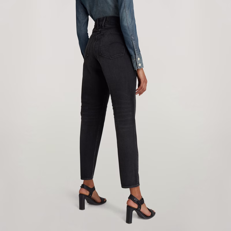 Janeh Ultra High Mom Ankle Jeans