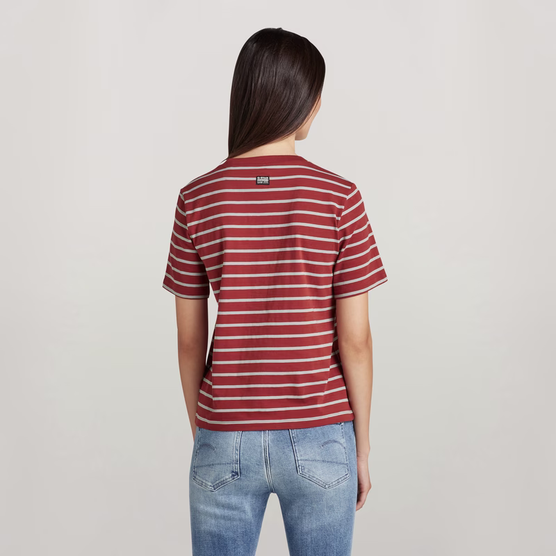 Stripe Small Graphic T-Shirt