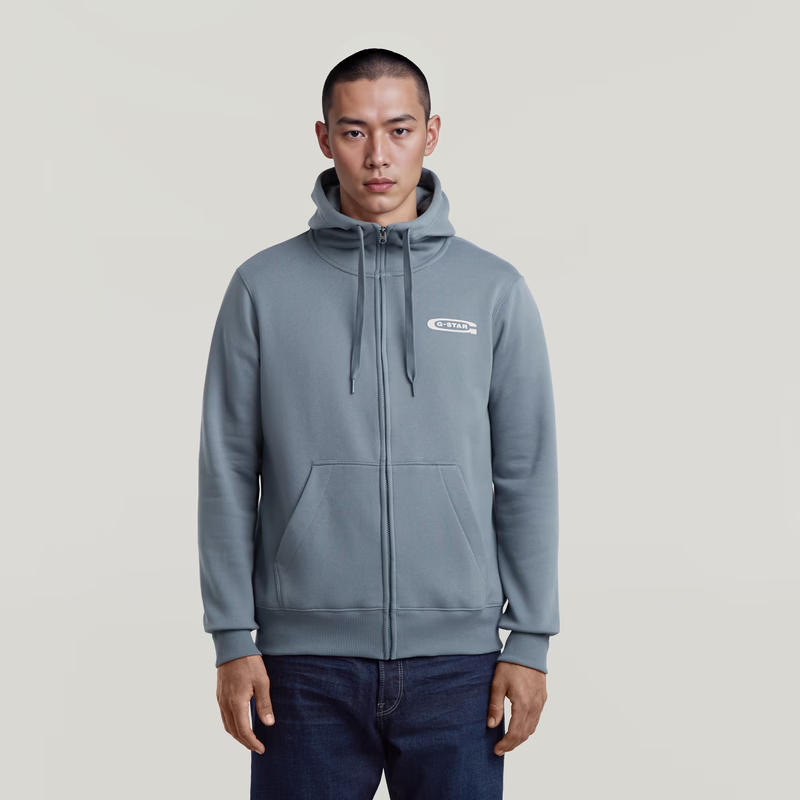 Old Skool Hoodie Zip Sweater
