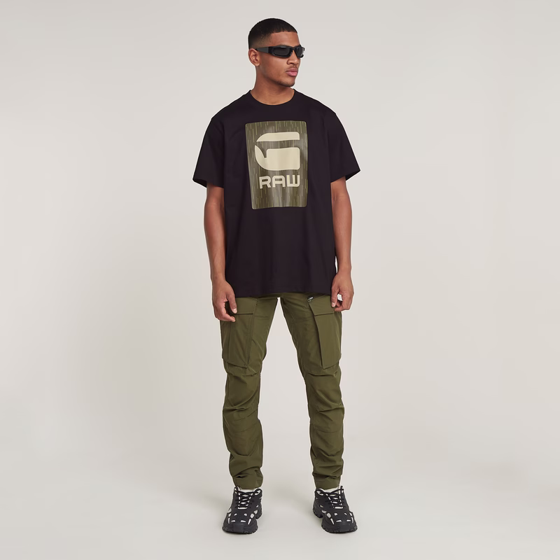 Burger Box Rain Loose T-Shirt