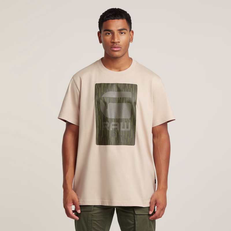Burger Box Rain Loose T-Shirt
