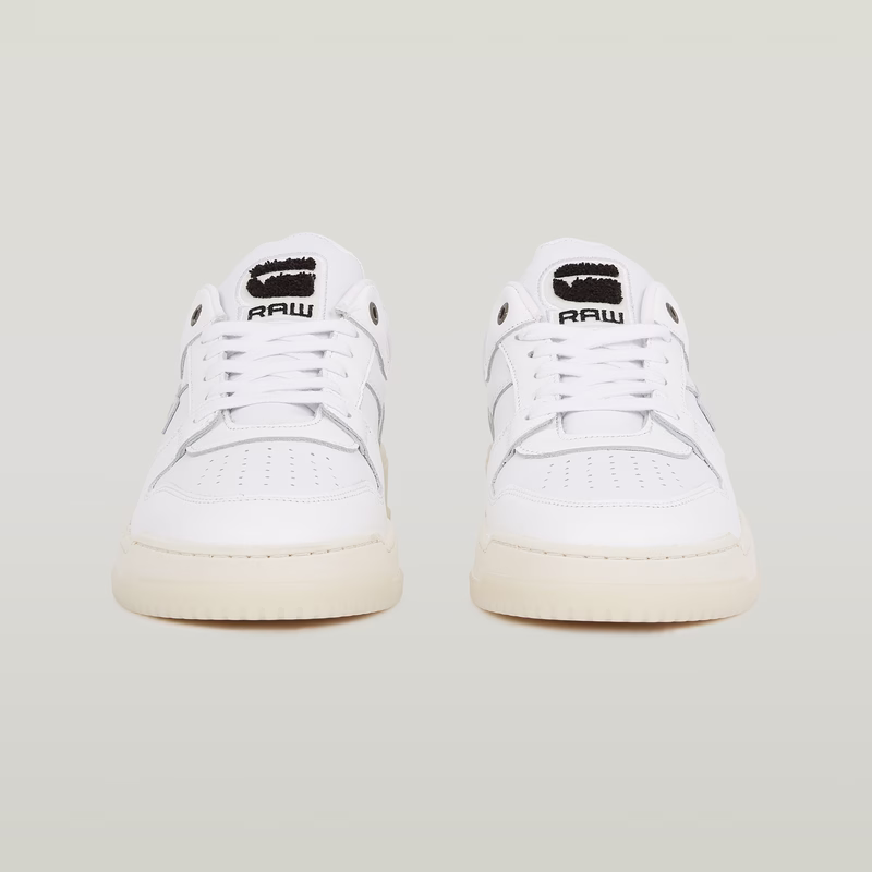 Grid Lea Sneakers