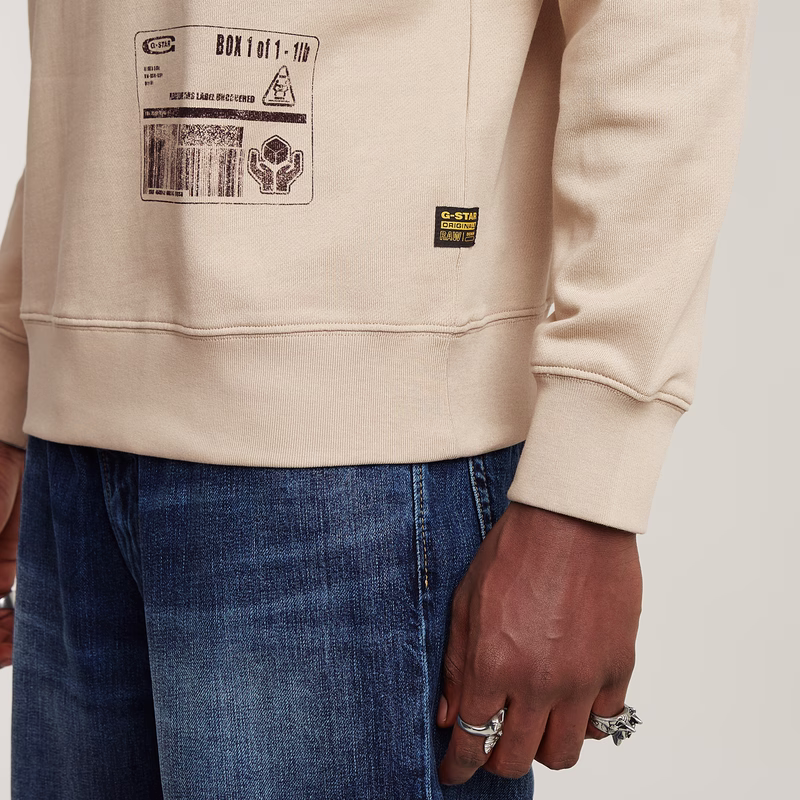 Shipping Graphic Sweater