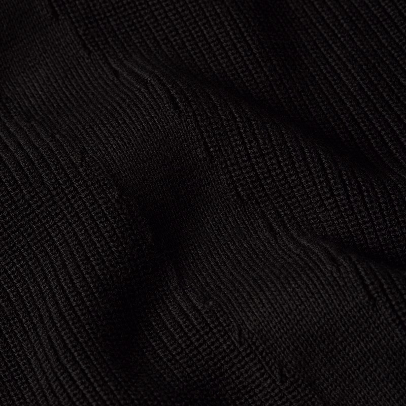 Structure Half Zip Knit