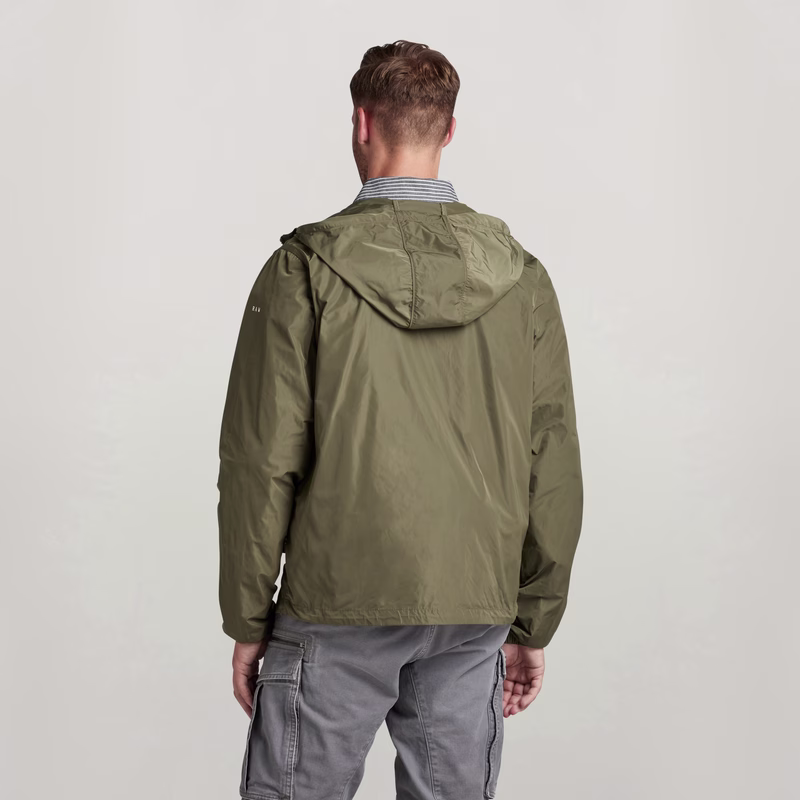 Sporty Hooded Jacket