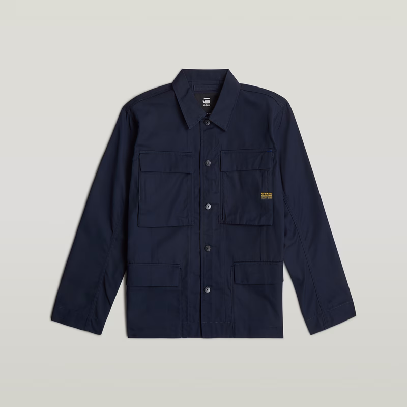 4 Pockets Overshirt