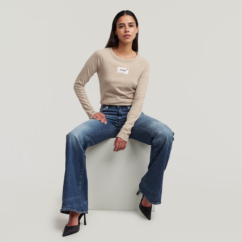 Stevey 3D Flare Jeans