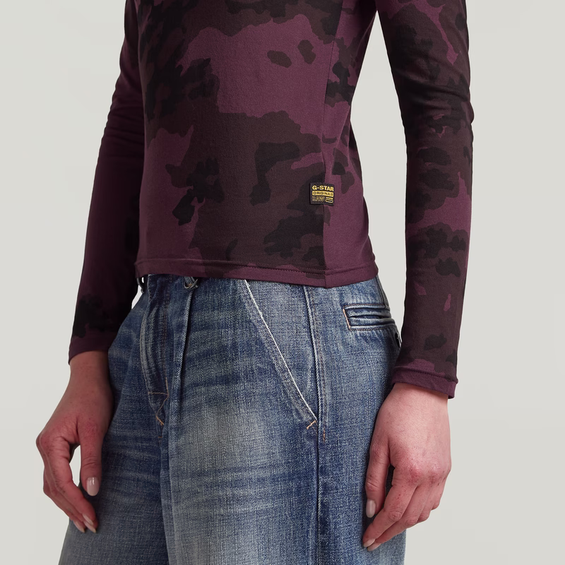 Allover Print Slim T-Shirt