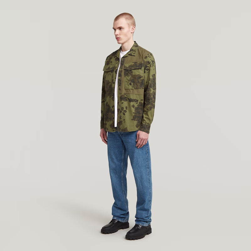 Cargo Pocket Service Regular Shirt