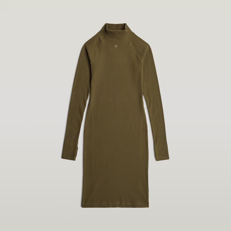 Rib Slim Dress