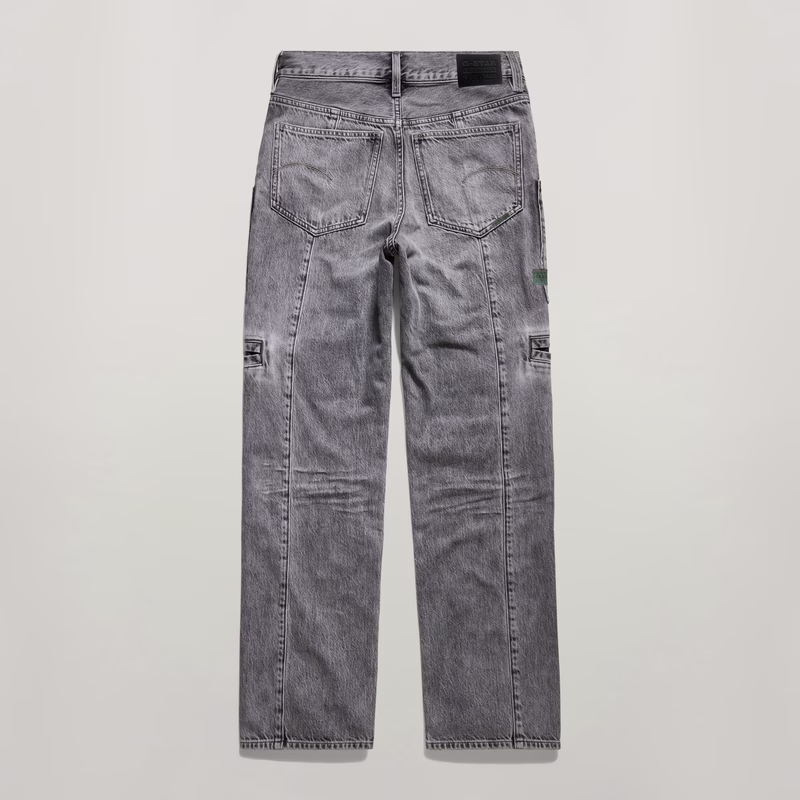 Viktoria Utility High Straight Jeans