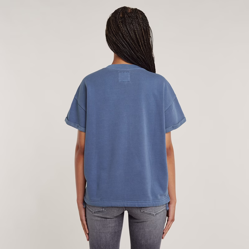 Overdyed Seam Details Sweater