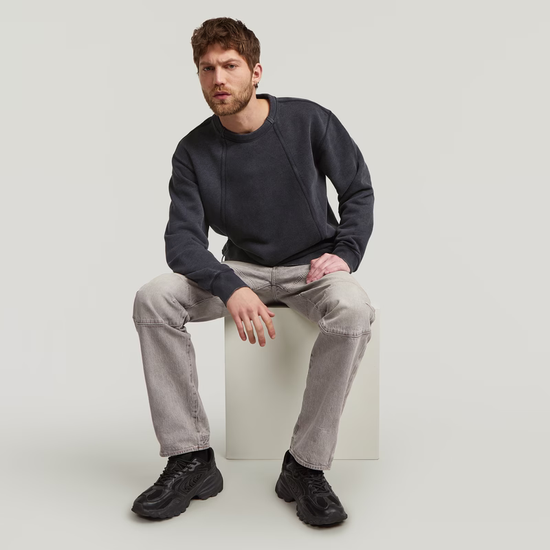 Wash Panel Sweater