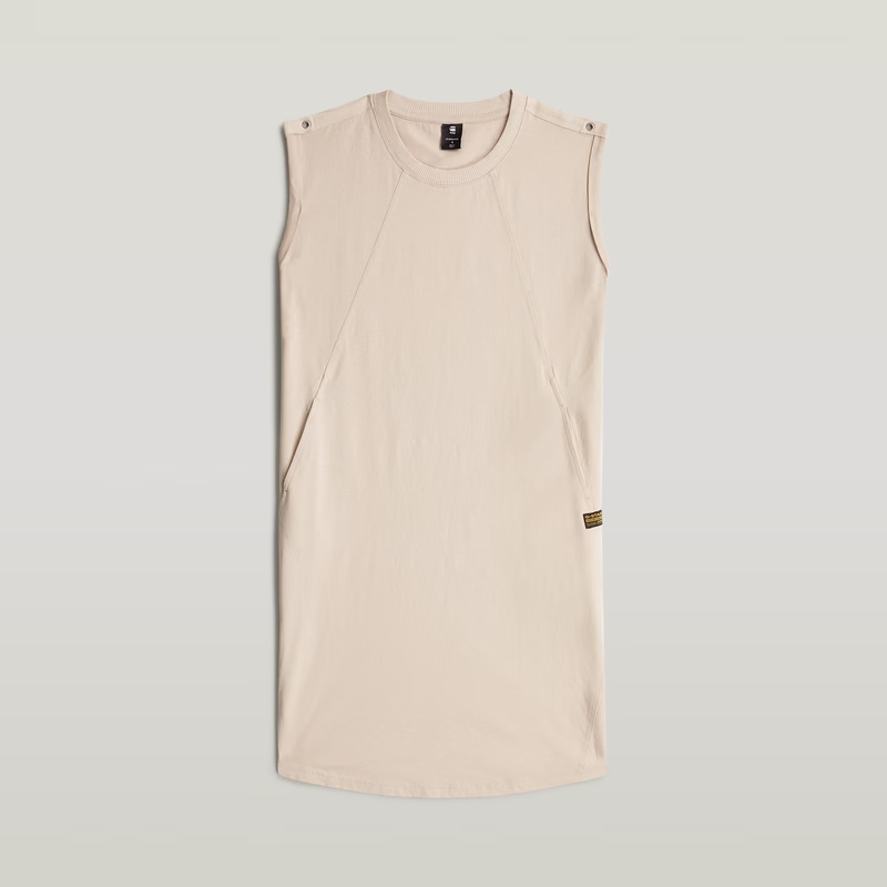 Seam Detail Loose Dress