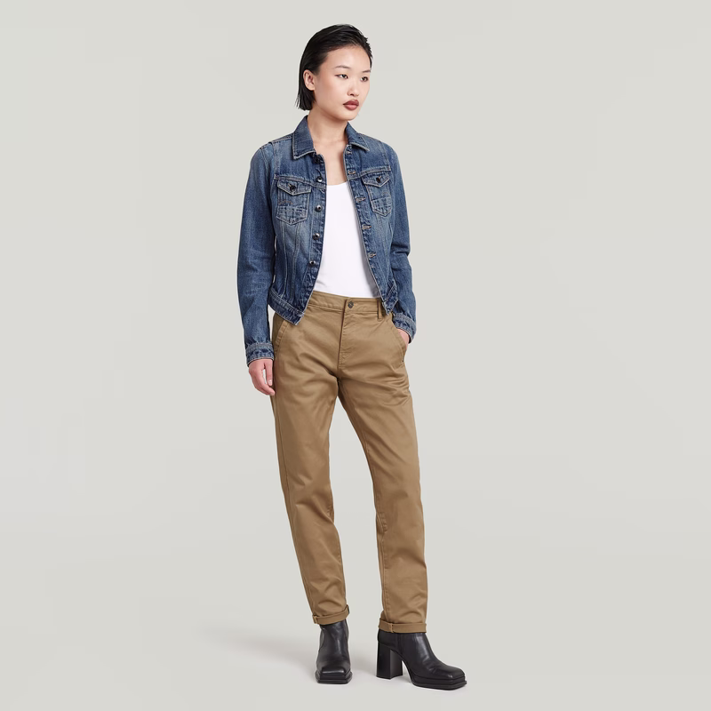 Pitched Hem Slim Jacket