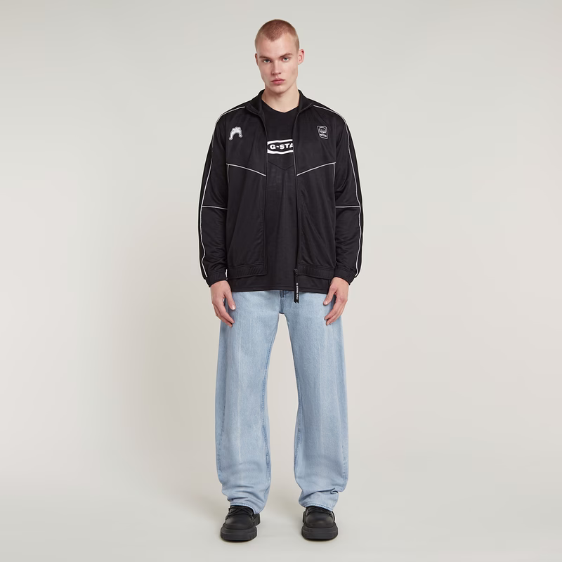 Football Track Top Zip Thru