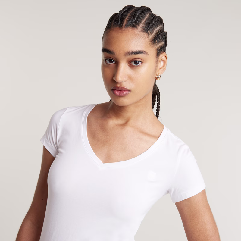 Base V-Neck Cap Top