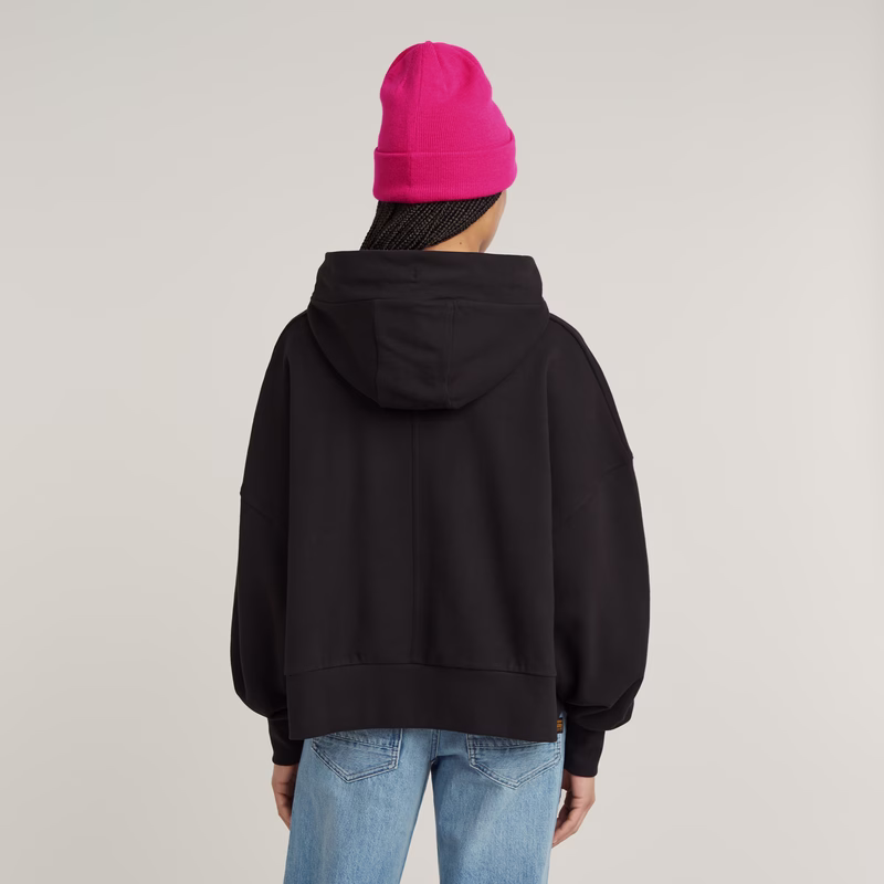 G-Script Oversized Hooded Sweater