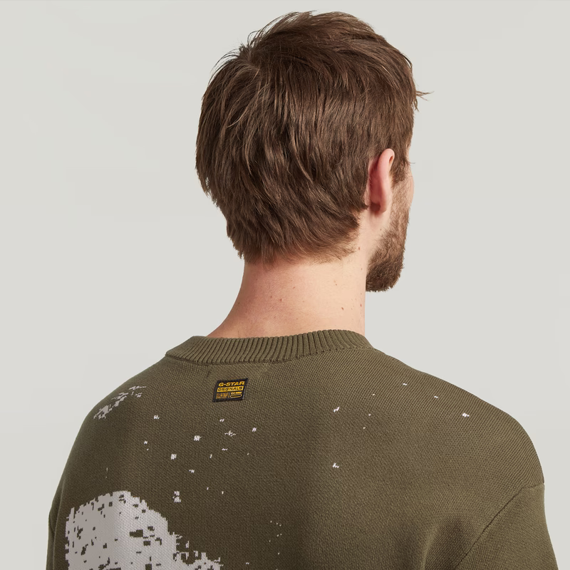 Sprayed 89 Relaxed Knit