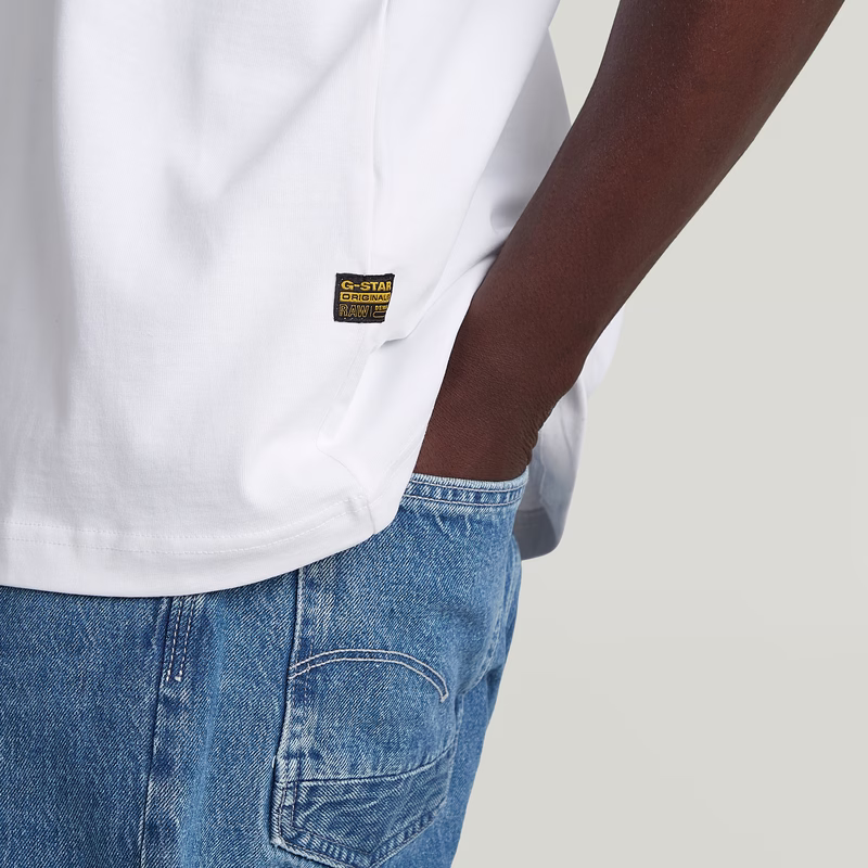 Back Photo Print Loose T-Shirt