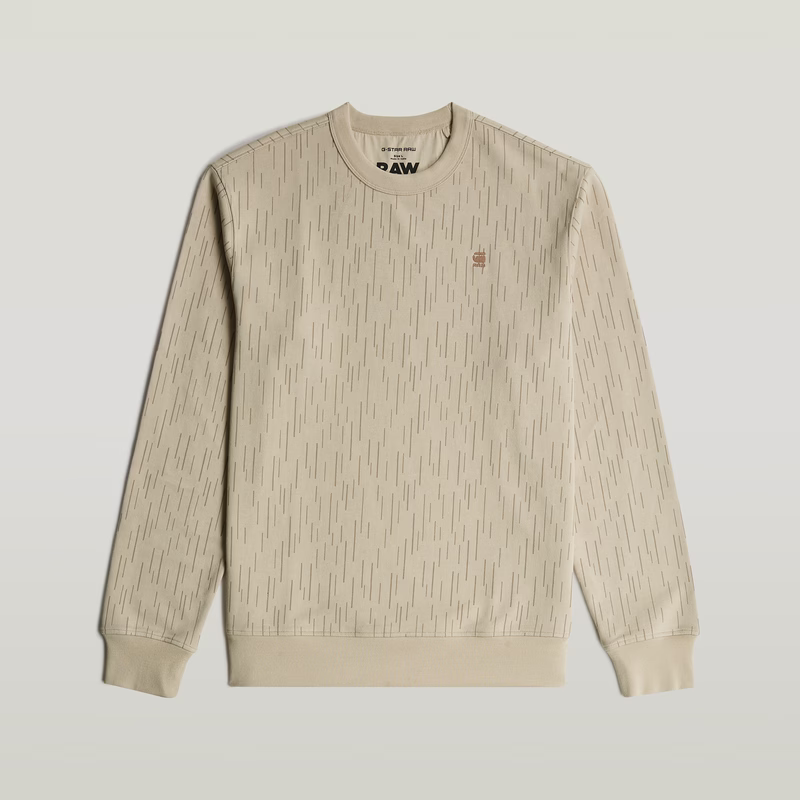 Allover Print Sweater