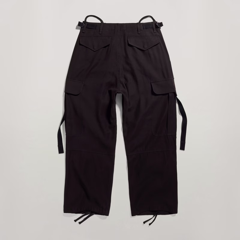 Cargo Cropped Drawcord Pants
