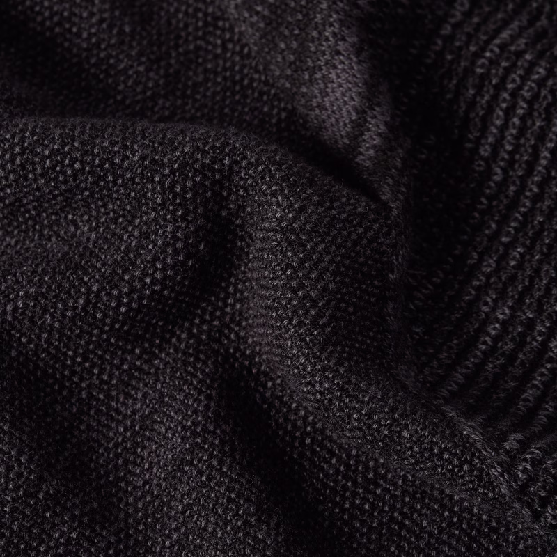 3D Biker Full Zip Knit