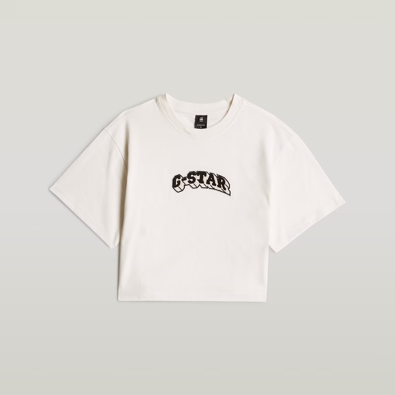 Felt Logo Boxy T-Shirt