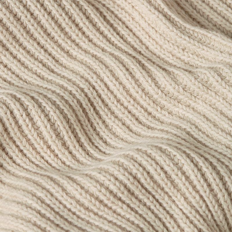 Woven Mix Knit Pullover