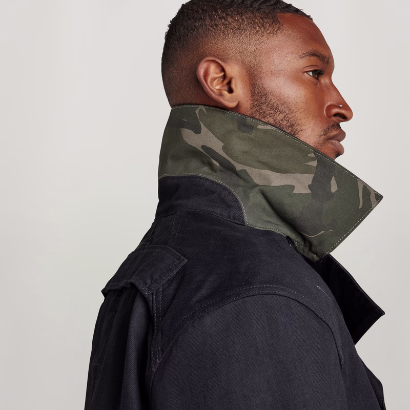 Denim Peacoat