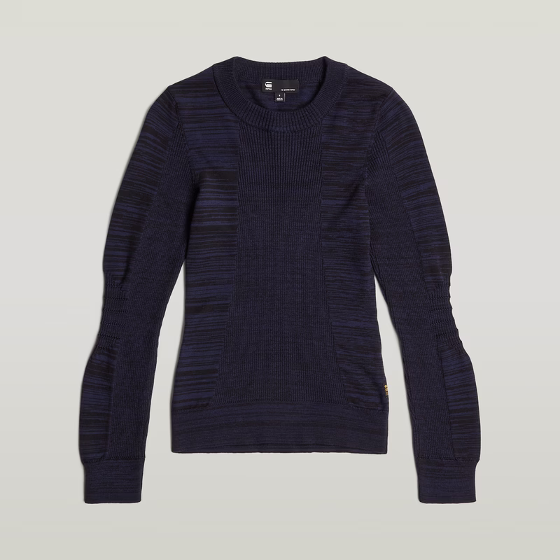 3D Biker Knit Slim Knit