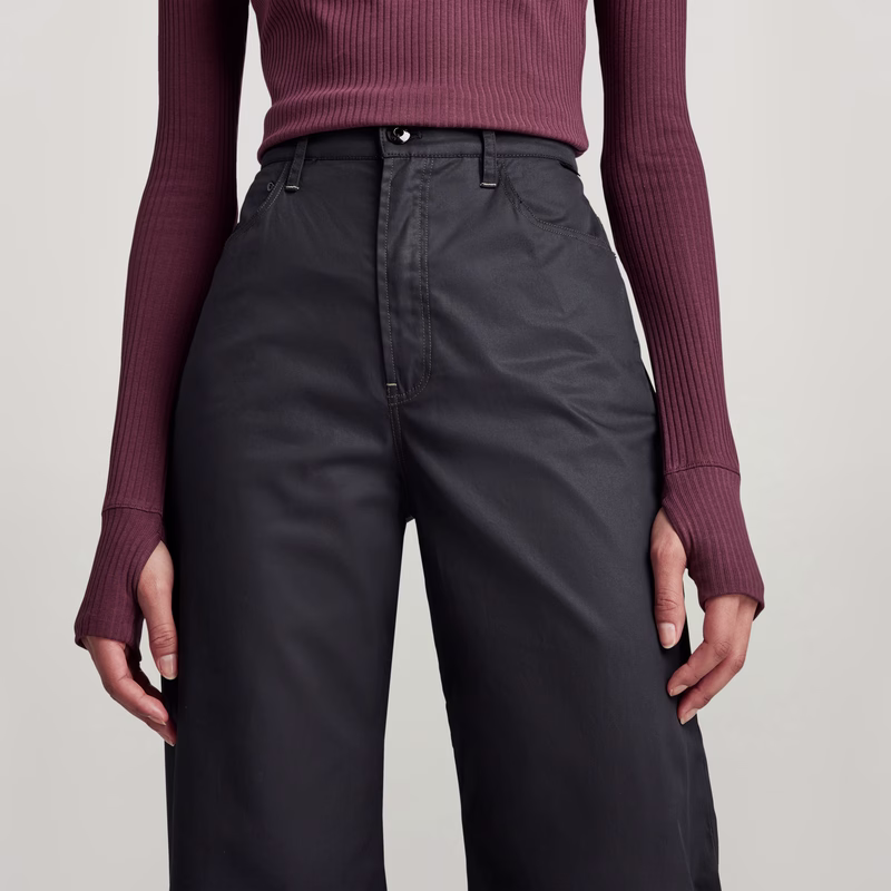 Deck Ultra High Wide Leg Pants