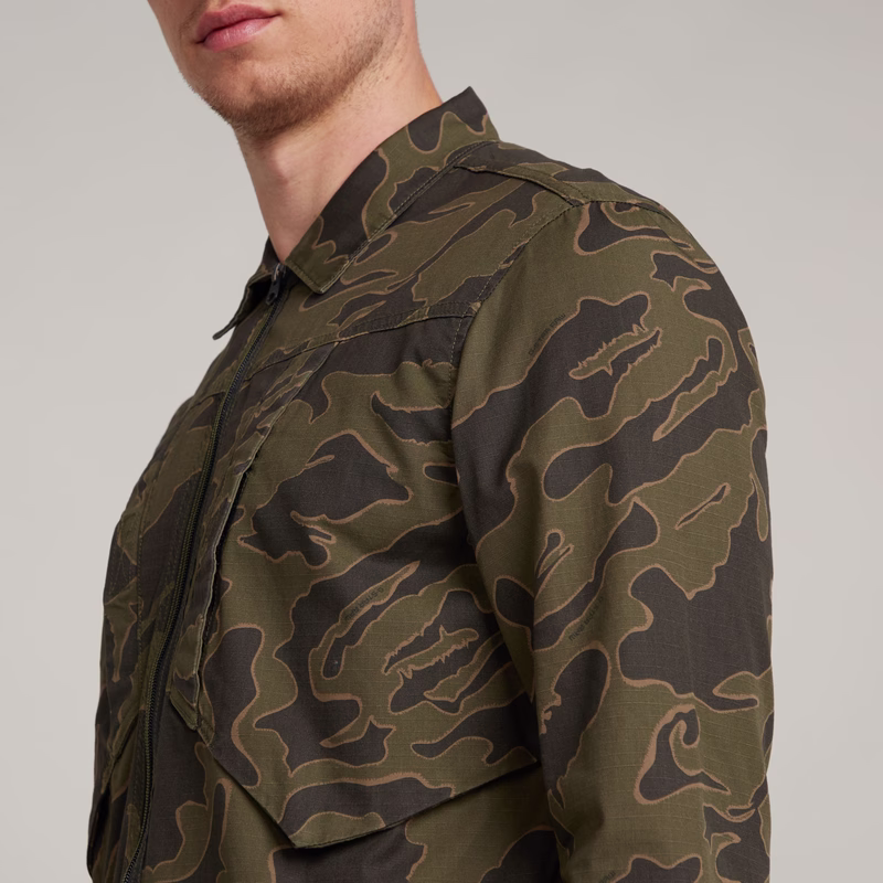 Slant Pocket Regular Shirt