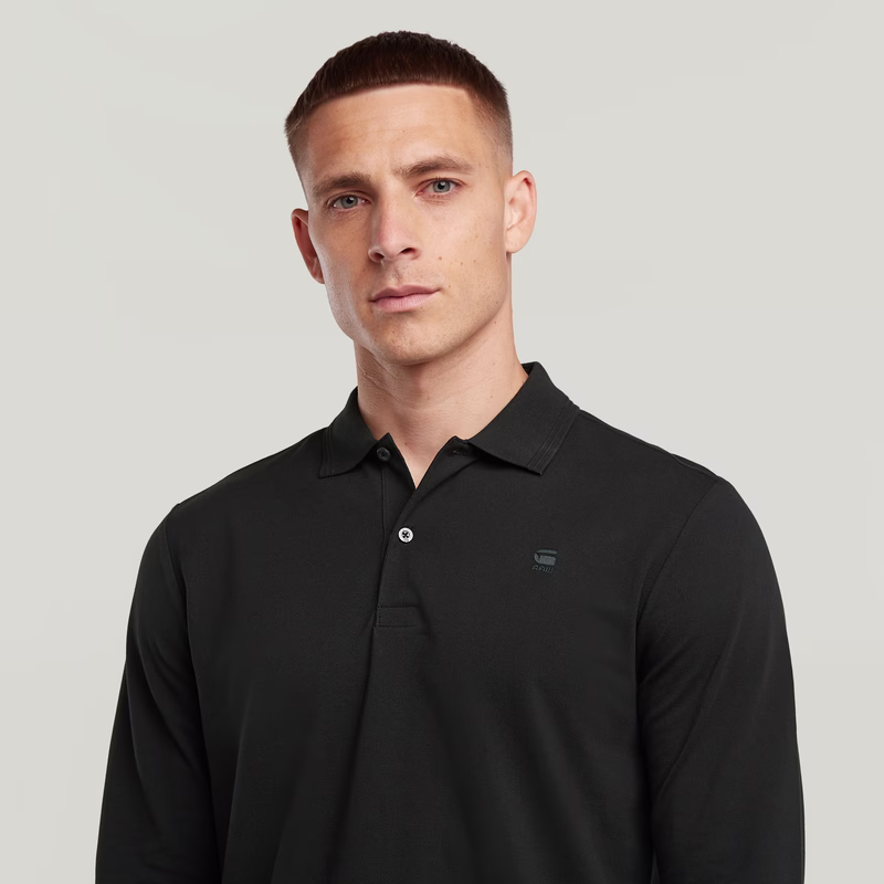 Dunda Slim Polo Long Sleeve