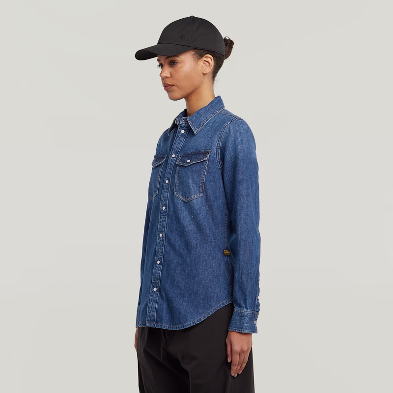 Slim Western Shirt