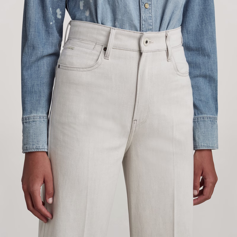 Deck Ultra High Wide Leg Jeans