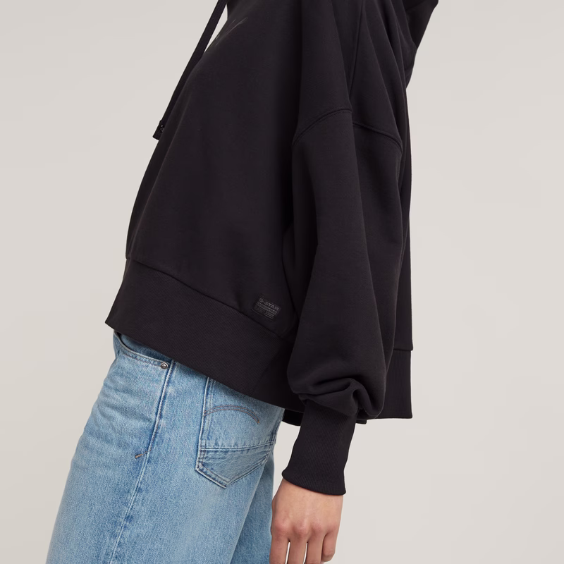 G-Script Oversized Hooded Sweater