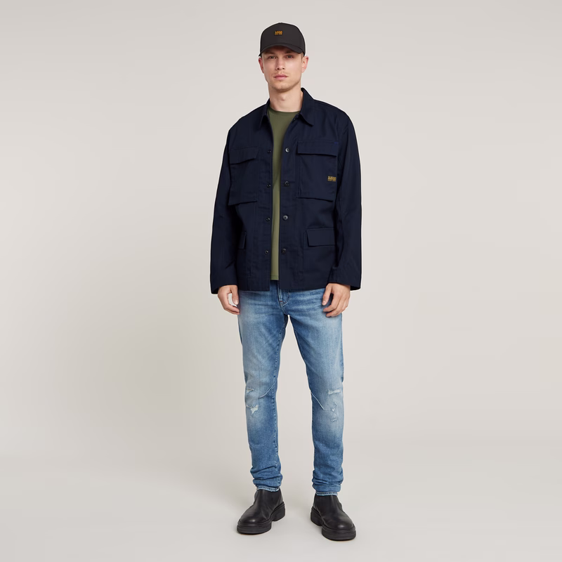 4 Pockets Overshirt