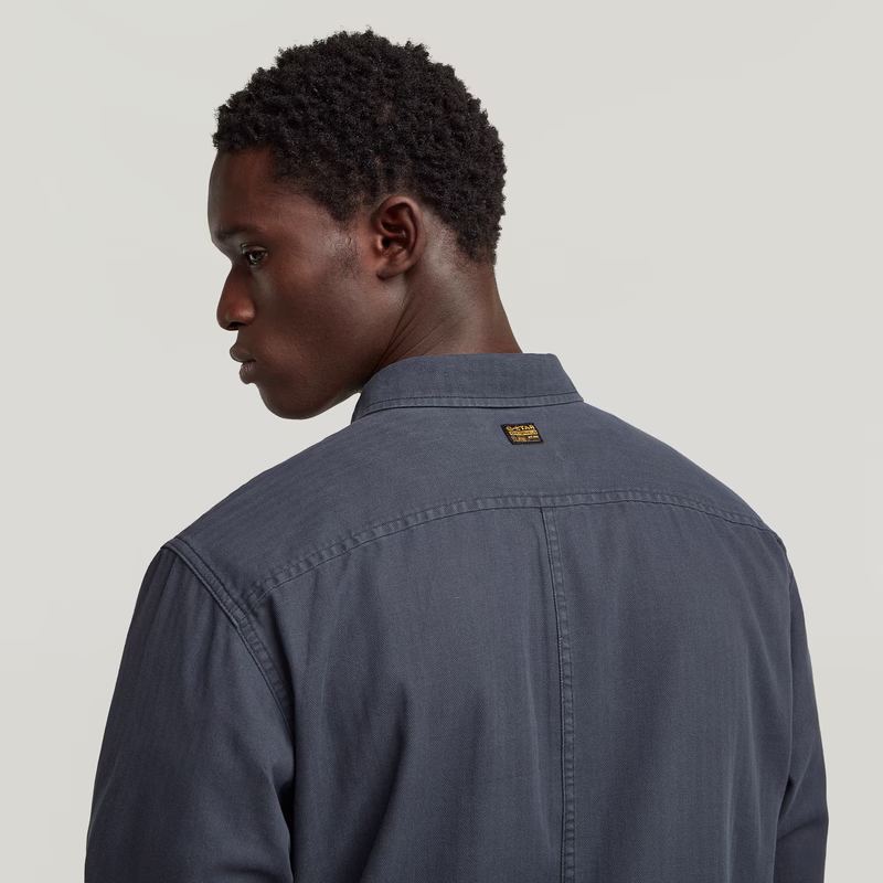 Panelled Pocket Regular Shirt