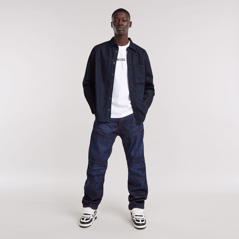 1-Pocket Regular Denim Shirt
