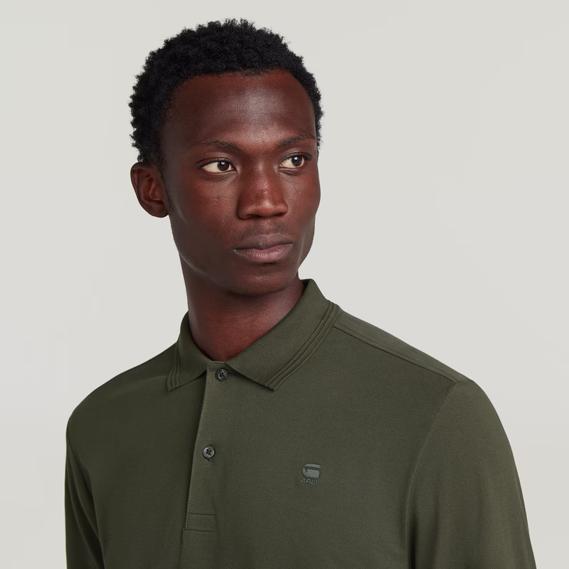 Dunda Slim Polo Long Sleeve