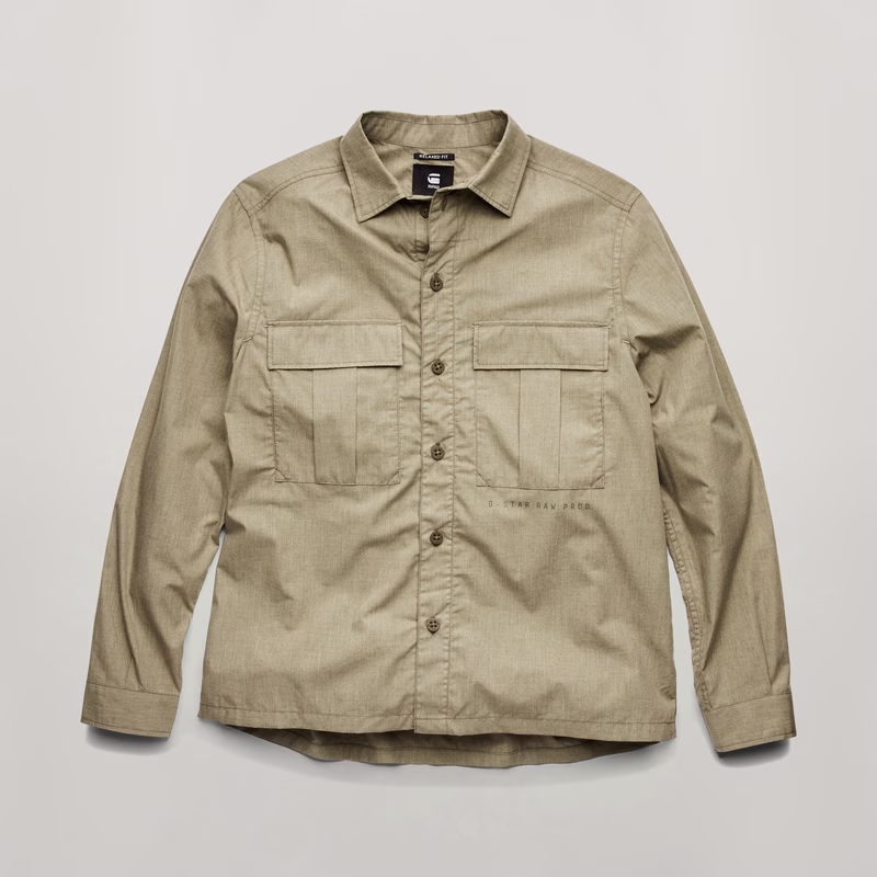 Unisex Utility Relaxed Shirt