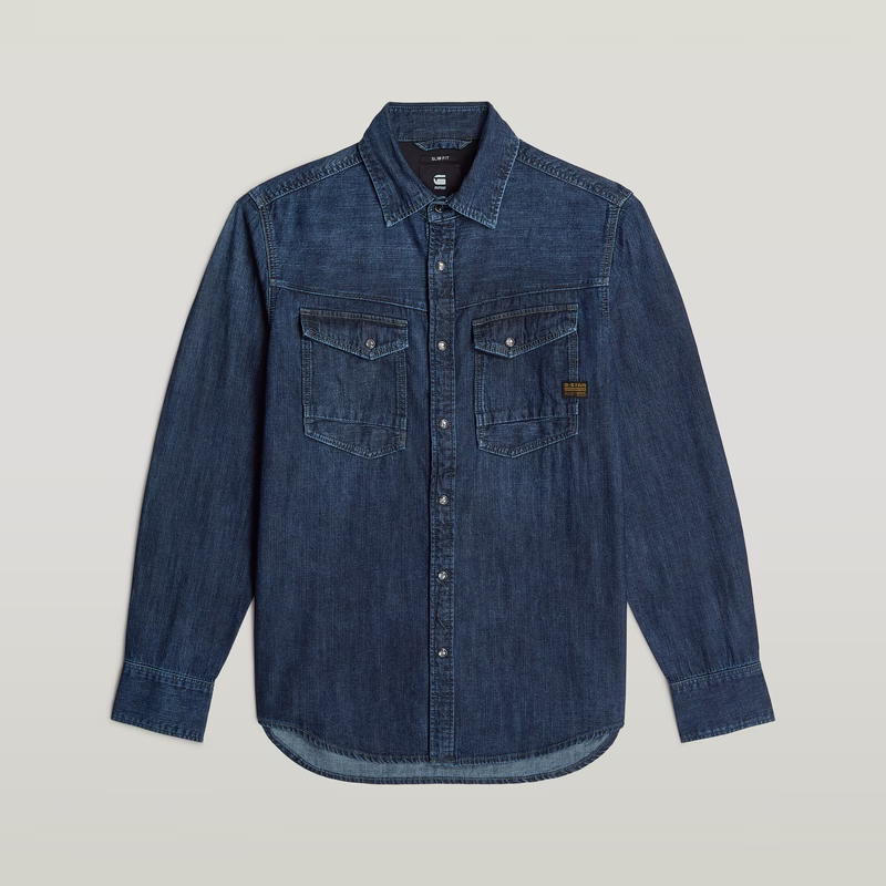 Slim Denim Shirt