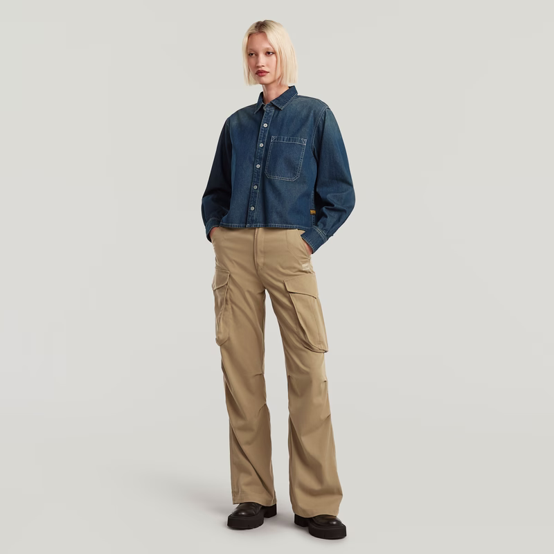Boxy Relaxed 1-pocket Shirt